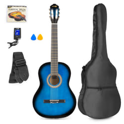 Max 173.209 guitare Guitare acoustique Classique 6 cordes Noir, Bleu