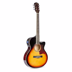 Max 173.174 guitare Guitare acoustique Jumbo Noir, Marron - Vue supplémentaire 10