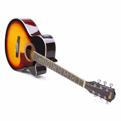 Max 173.174 guitare Guitare acoustique Jumbo Noir, Marron - Vue supplémentaire 9