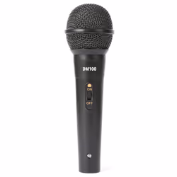 Fenton DM100B Noir Microphone de karaoké