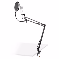 Vonyx CMS320T, Microphone de studio, 42 dB, 20 - 20000 Hz, 680 Ohm, Cardioïde, Rotatif