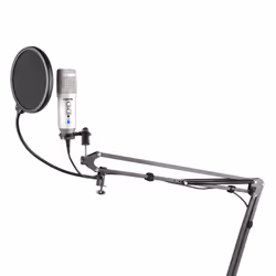 Vonyx CMS320T Titane Microphone de studio