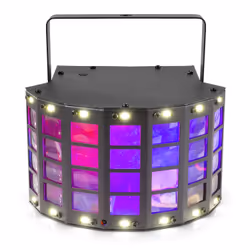 BeamZ DerbyStrobe Adapté à une utilisation à l'intérieur Projecteur laser disco et stroboscope Noir