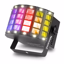 BeamZ DerbyStrobe Adapté à une utilisation à l'intérieur Projecteur laser disco et stroboscope Noir