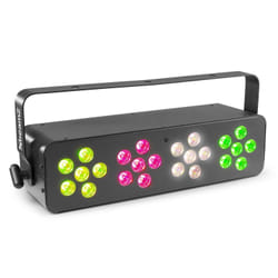 BeamZ DJ BANK 244 RGBW Adapté à une utilisation à l'intérieur Projecteur laser disco et stroboscope Noir
