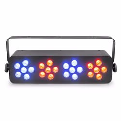 BeamZ DJ BANK 244 RGBW Adapté à une utilisation à l'intérieur Projecteur laser disco et stroboscope Noir