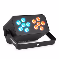 BeamZ DJ BANK 124 RGBW Adapté à une utilisation à l'intérieur Projecteur laser disco et stroboscope Noir
