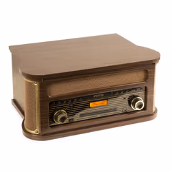 Fenton MemphisDW Tourne-disque à entraînement direct Marron Automatique