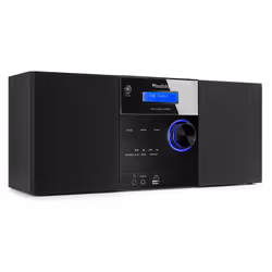 Audizio Metz, Système micro audio domestique, Noir, 1 disques, Haut, 30 W, 3,5mm