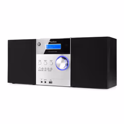 Audizio Metz Système micro audio domestique 30 W Aluminium, Noir