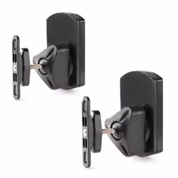 Audizio HTS25, Mur, 10 kg, Acrylonitrile-Butadiène-Styrène (ABS), Noir, Mur, -30 - 30°