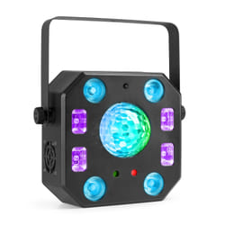 BeamZ 153.692 stroboscope et lumière disco Adapté à une utilisation à l'intérieur Projecteur laser disco et stroboscope Noir