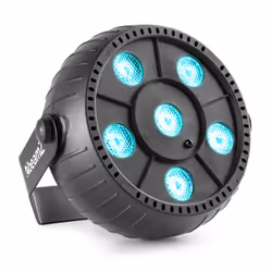 BeamZ PLP10 Adapté à une utilisation à l'intérieur Projecteur Disco Noir