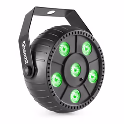 BeamZ PLP10 Adapté à une utilisation à l'intérieur Projecteur Disco Noir