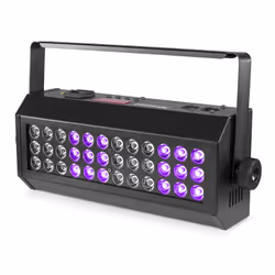 BeamZ Flood36UV LED Noir