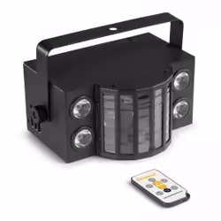 BeamZ StrobeDerby Projecteur laser disco et stroboscope Noir