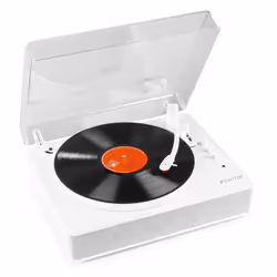 Fenton RP162W, Blanc, 33 1/3,45,78 tr/min, Secteur, 100-240 V, 50-60 Hz, 5 V