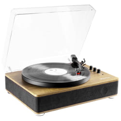 Fenton RP162LW Tourne-disque entraîné par courroie Noir, Bois