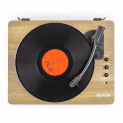 Fenton RP162LW Tourne-disque entraîné par courroie Noir, Bois - Vue supplémentaire 11