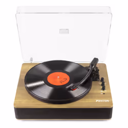Fenton RP162LW Tourne-disque entraîné par courroie Noir, Bois - Vue supplémentaire 5