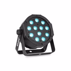 BeamZ SlimPar37, 4 W, LED, 12 ampoule(s), Noir, Bleu, Vert, Rouge, Blanc, 21°