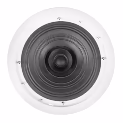 Power Dynamics CSF6 haut-parleur Plage complète Noir, Blanc Avec fil 10 W