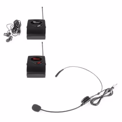 Power Dynamics TG40T, Microphone de casque, 50 m, 50 - 18000 Hz, 2,3 Ohm, Émetteur à main, 10 h