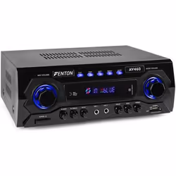 Fenton AV460, 2.0 canaux, 250 W, 6.3 mm / RCA, 100-240 V, 50-60 Hz, 320 mm
