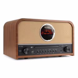 Audizio Salerno, Portable, DAB+, FM, 40 W, Classique, Jazz, Pop, Rock, LCD, 3,5 mm
