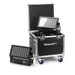 BeamZ Pro FLC5402 Boîtier rigide Aluminium Noir