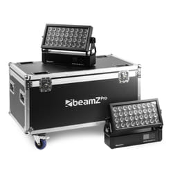 BeamZ Pro FLC5404 Boîtier rigide Aluminium Noir