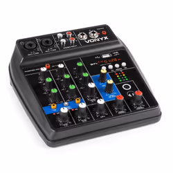 Vonyx VMM100 3 canaux 20 - 20000 Hz Noir