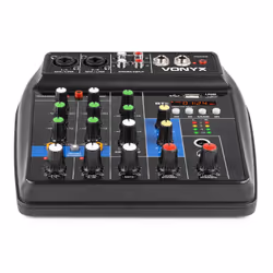 Vonyx VMM100 3 canaux 20 - 20000 Hz Noir