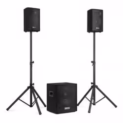 Vonyx VX0812BT set d'enceintes 800 W Universel Noir 2.1 canaux Bluetooth