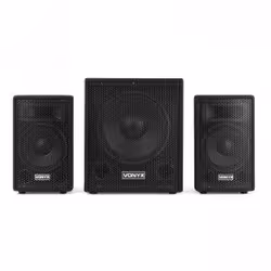 Vonyx VX0812BT set d'enceintes 800 W Universel Noir 2.1 canaux Bluetooth - Vue supplémentaire 5