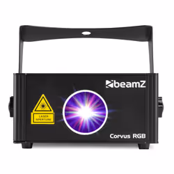 BeamZ Corvus Adapté à une utilisation à l'intérieur Projecteur laser discothèque Noir