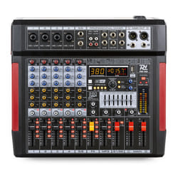 Power Dynamics PDM-T604 6 canaux 20 - 20000 Hz Noir