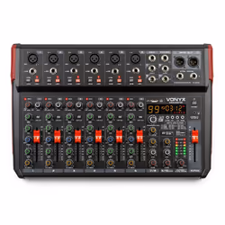 Vonyx VM-KG10, 10 canaux, Bluetooth, Noir