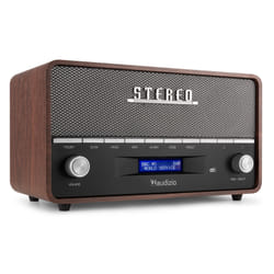 Audizio Corno Portable Numérique Noir, Bois