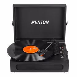 Fenton RP118B Tourne-disque entraîné par courroie Noir Manuel