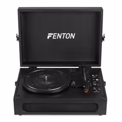 Fenton RP118B Tourne-disque entraîné par courroie Noir Manuel