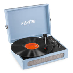 Fenton RP118E Tourne-disque entraîné par courroie Bleu Manuel