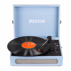 Fenton RP118E Tourne-disque entraîné par courroie Bleu Manuel