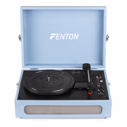 Fenton RP118E Tourne-disque entraîné par courroie Bleu Manuel