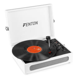 Fenton RP118F Tourne-disque entraîné par courroie Blanc Manuel