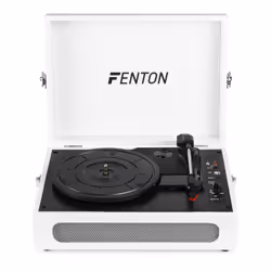 Fenton RP118F Tourne-disque entraîné par courroie Blanc Manuel