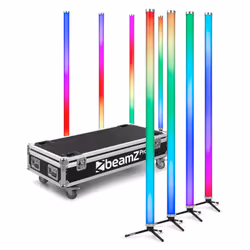 BeamZ Kratos Adapté à une utilisation à l'intérieur Projecteur Disco Blanc