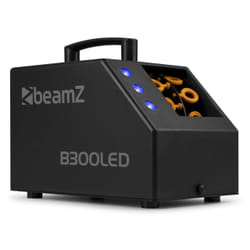 BeamZ B300LED machine à bulles Noir 0,7 L