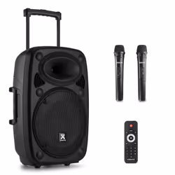 Vonyx Verve38, 800 W, 45 - 18000 Hz, Intégré, D, 2,54 cm (1"), 30,5 cm (12")
