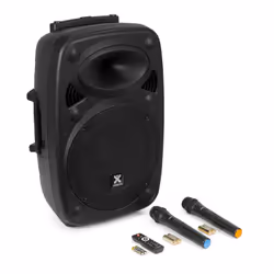 Vonyx Verve38 Système d'adresse publique de roulette 800 W Noir - Vue supplémentaire 11